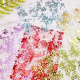 Laço Gaze Papel De Arte, Folha De Ouro De Cor, Scrapbooking Decore, DIY Junk Journal Planner, Colagem Material De Fundo, 10Pcs - Image 3