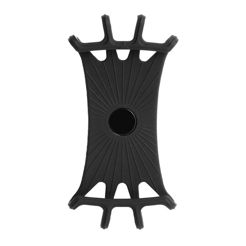 Universal Silicone Mobile Phone Holder para bicicleta, Bike GPS Clip Mount, Baby Stroller Stand, Suporte do guiador da motocicleta, 360 Rotating - Image 1