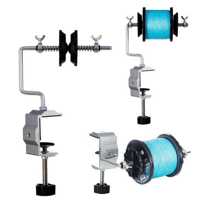 Portátil Winder de Linha para Pesca - Máquina Spooler para Carretéis de Spinning e Baitcasting, Acessórios Essenciais para Pesqueiros