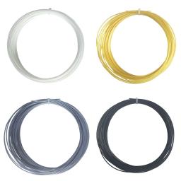 Corda de tênis com nervuras duplas Alu Power, Co-poliéster, monocromática, corda de raquete para entusiastas do tênis, 17g, 1,25mm - Image 6
