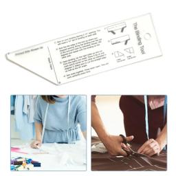 Régua de encadernação da régua da medida exata acessível do modelo de ferramenta de encadernação da colcha acrílica para quilting da precisão - Image 2