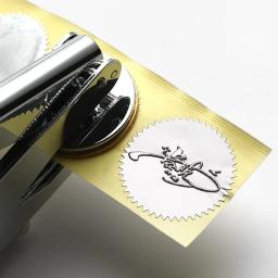 Selo em relevo para Envelope, Logotipo personalizado personalizado, Selos privados de casamento, Convite para festa - Image 3