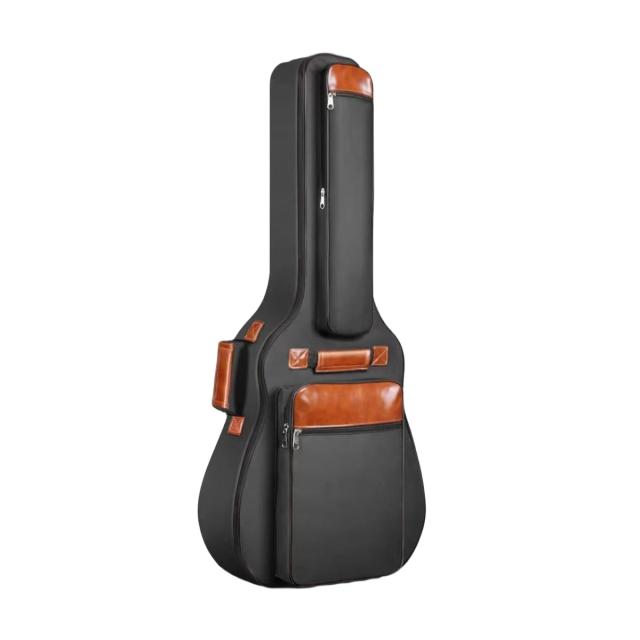Mochila Gig para Guitarra Acústica Miwayer em Nylon Oxford Impermeável com Alças Duplas e Almofada de Algodão 41"