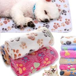 Macio e aconchegante cobertor de esteira para cães pequenos e grandes, tapetes quentes de viagem, buldogue francês, chihuahua, gato, almofada, primavera, outono - Image 1