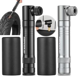 CO2 bomba de bicicleta com tubeless pneu Repair Kit, Schrader e Presta válvula, Bike pneu Inflator, liga de alumínio para MTB Road Bike - Image 2