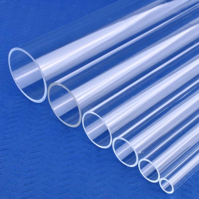 Tubo Acrílico Transparente de 16 a 110mm para Aquário e Hidroponia - Comprimento de 20/33/50cm, 1 Peça