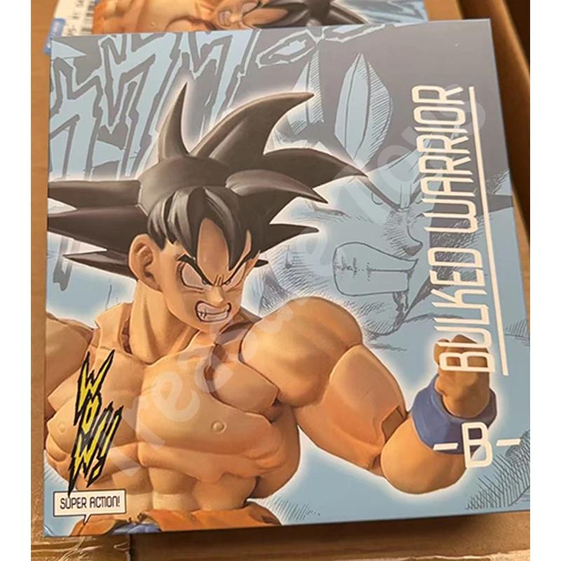 Wow super estúdio de ação son goku figura dragon ball z shf super saiyan son goku kaiouken anime figura de ação modelo brinquedos presentes - Image 1