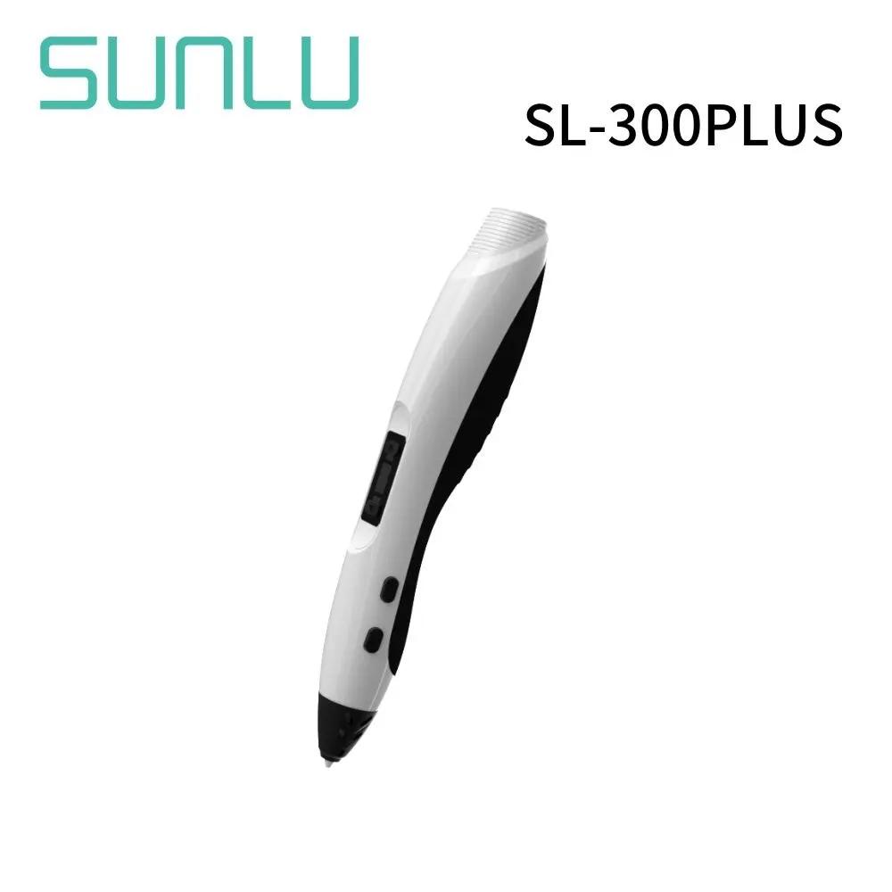 SUNLU-3D Caneta de impressão para crianças, pintura LCD, filamento PLA e ABS, ferramenta criativa, presente colorido, SL300 Plus - Image 1