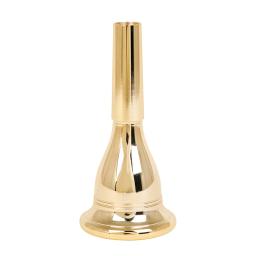 Grande Holding Buzina Bocal, Prata e Ouro, Substituição Brass Instrument Acessórios, Bass Tuba Bocal, No. 7, 13,3mm - Image 5