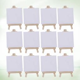 Lona em miniatura para foto, pintura branca painel, pintura cavalete, extra grande, 12 conjuntos - Image 1