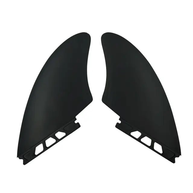 Fins de Nylon para Prancha de Surf UPSURF - Twin Quilhas de 2 Peças para Shortboard e Acessórios de Surf