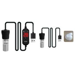 Aquecedor submersível ajustável de aquário, display digital controlador de temperatura externo para aquário, 20W, 25W - Image 2