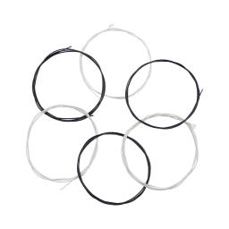 Cordas de nylon guitarra clássica, Peças e Acessórios Instrumento Musical, Preto e branco, clássico, 6pcs - Image 2