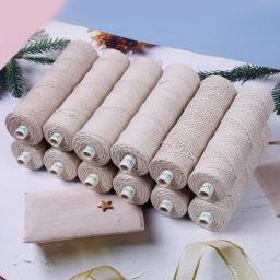15-60 fios de papel de algodão cera pavio vela fio de soja cera scented vela que faz diy sem fumaça pavio de cera - Image 3