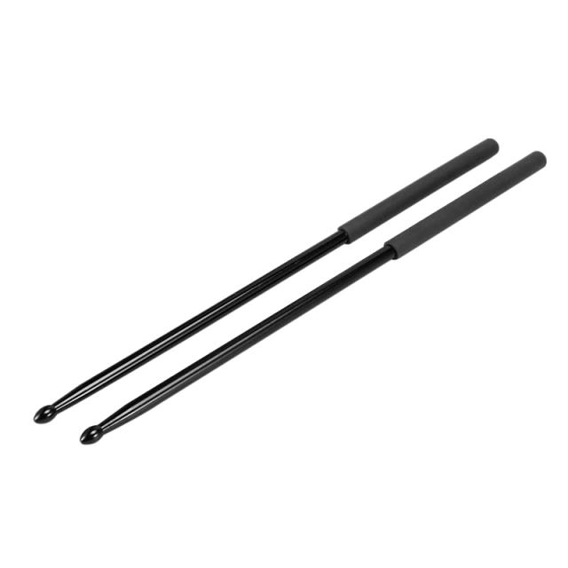 Kit de Baquetas de Alumínio para Tambor e Jazz - Acessórios de Percussão (2 Peças)