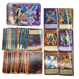 Yu Gi Oh Cartões da Coleção do Jogo com Lata Holográfica do TCG Inglês, Dragão Branco Dourado, Deck com TCG - Image 2