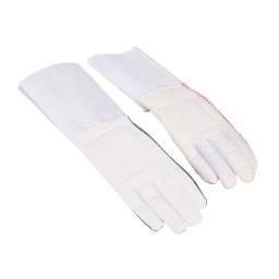 Luvas de esgrima para folha epee e sabre, luva de couro para esgrima, prática de jogo e bout, revestimento antiderrapante lavável - Image 4