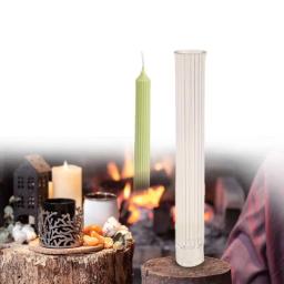 Molde de vela perfumada DIY, cilindro longo, artesanato artesanal, poste longo 3D, moldes de vela PC para decoração doméstica - Image 4