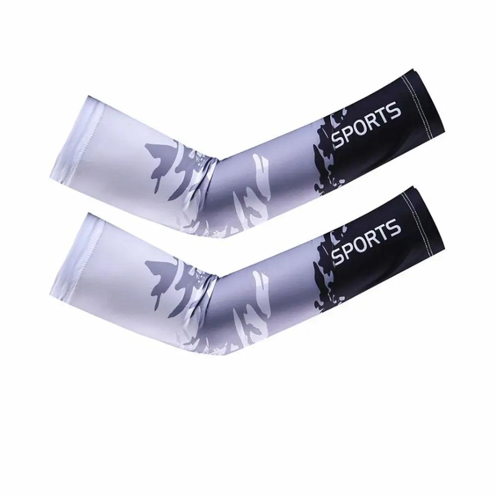 Cooling Arm Sleeves Capa, esportes, corrida, proteção solar UV, ao ar livre, voleibol, pesca, ciclismo, tatuagem legal, 2pcs - Image 1