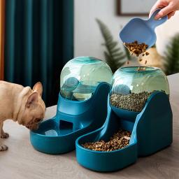 Alimentador Automático de Grande Capacidade para Animais de Estimação, Alimentador de Cães e Gatos, Tigela Destacável, Dispositivo de Alimentação, Pet Supplies, 3.8L - Image 2