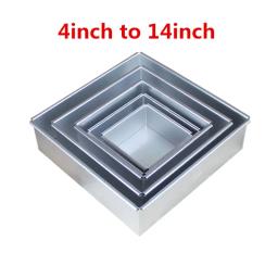 Forma de bolo com fundo removível de alumínio anodizado, forma estêncil para bolo de aniversário e casamento - Image 1