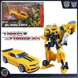 Em estoque transformador mb série MB-02 bumblebee g1 filme figura modelo anime ação deformação robô brinquedos festival presentes populares - Image 1