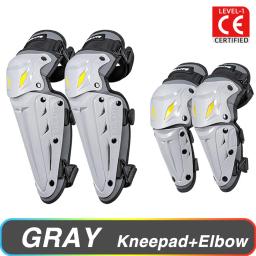Joelheiras Motocicleta para Homens e Mulheres, Joelheiras Moto, Equipamento Protetor, Equipamento de Proteção, Ao Ar Livre, Esporte, Motocross, Joelheira - Image 1