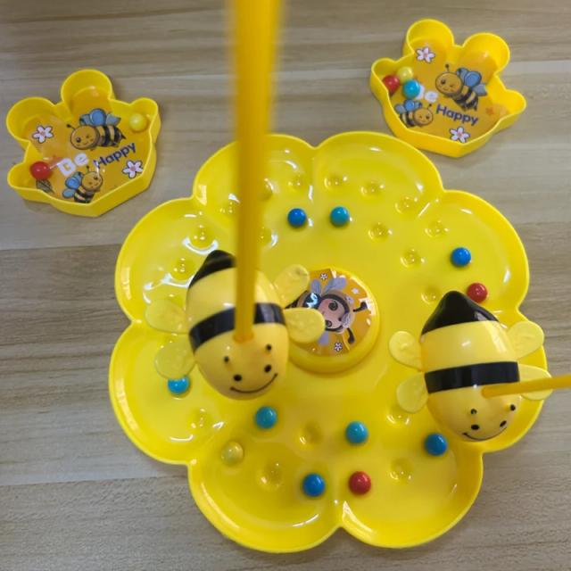 Brinquedo de Pesca Multifuncional Bumblebee Quebra-Cabeça Educativo Interativo para Crianças