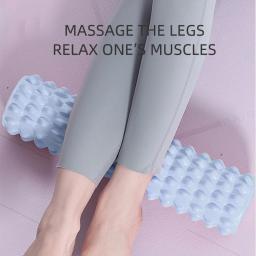 Rolo de espuma traseiro para massagem muscular, alta densidade, alívio das dores nas costas, recuperação muscular, pernas e braços - Image 5