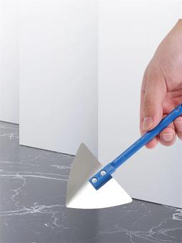 Espátula de aço inoxidável, ferramentas de vedação, alça de plástico, espátula, pintura, massa, canto interno e externo, raspador de massa - Image 2