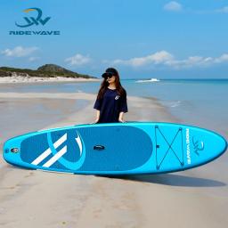 Standing Water Paddle Board para iniciantes, estação inflável, ao ar livre Yoga SUP, velocidade de patinação, Remo Surf, novo - Image 1