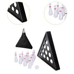 Mesa shuffleboard boliche pinos conjunto para shuffleboard mesa de madeira portátil shuffleboard boliche curling jogo para meninos meninas - Image 5