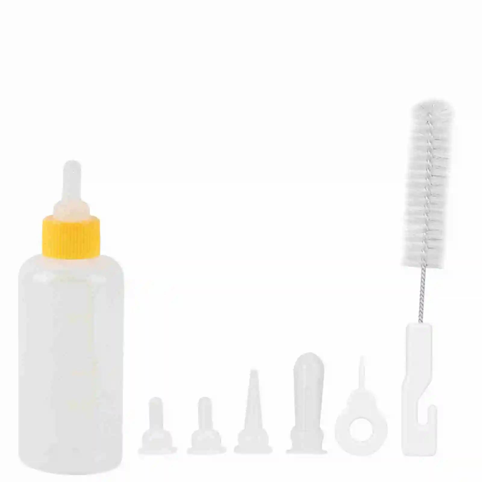 Conjunto de mamadeiras de gatinho, Kit de cuidados de enfermagem, Cachorro Pet, Cão pequeno, Gato, 60ml - Image 1