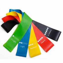 Elásticos de resistência de borracha para yoga, fitness equipamentos, home gym, pilates, treinamento esportivo, treino, exercício - Image 5