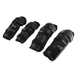 Cotovelo e joelheiras, guarda de engrenagens, cotoveleiras, suporte para equitação externa, motocicleta, protetor de moto, 4 pcs conjuntos - Image 1