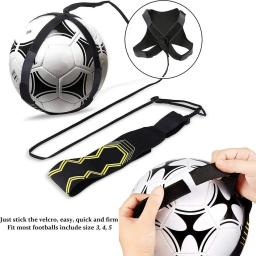 Spinning Ball com Futebol e Voleibol Training, Enhanced Kick Assistance Tool, Cintura Ajustável, Elastic Rope Acessório - Image 4
