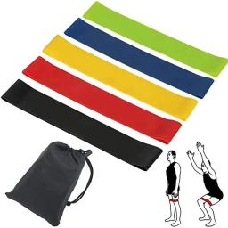 Látex Resistência Mini Fitness Stretch Band, Rally Banda, Treinamento de força, Hip Círculo, Mini - Image 3
