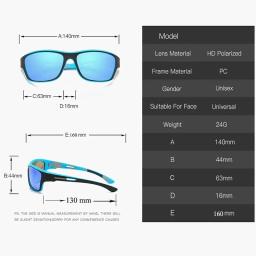 Óculos de sol polarizados para homens e mulheres, Proteção UV, Esporte, Ao ar livre, Condução, Camping, Caminhadas, Pesca, Bicicletas - Image 6