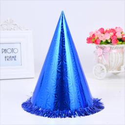 Cone Chapéus com Borla Brilhante para Crianças e Adultos, Festa de Aniversário, Mix Color, 18Pcs - Image 2