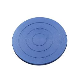 Roda giratória para esculpir cerâmica decoração, Banding Wheel, ferro fundido, lado duplo, carrinho giratória do bolo - Image 2