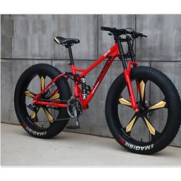 Bicicleta De Montanha De Neve Do Cruzador De Praia, Bicicleta Gorda Tipo De Montanha, Popular, Novo Design, 26 Em, 4.0 - Image 2