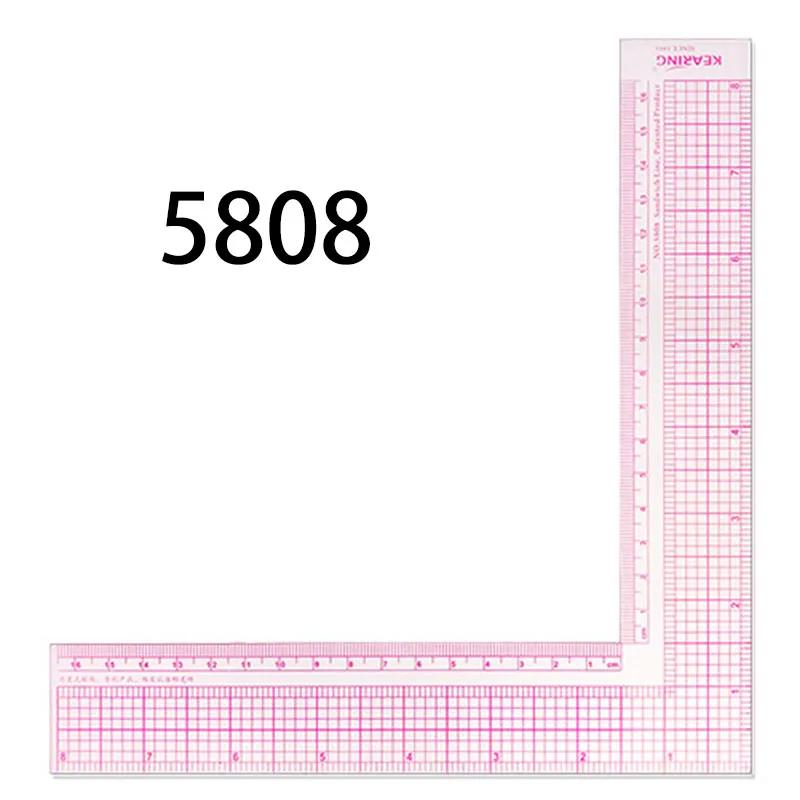 1pcs Costura 90 graus Régua Medida Dressmaking Alfaiate Desenho Modelo Artesanato Ferramentas L Régua Acessórios De Costura - Image 1