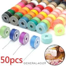 5/10/20pcs Multicolor Carretéis de Linha Da Bobina de Plástico Reutilizável com Fio Acessórios Da Máquina de Costura para O Irmão CANTOR Janome - Image 1