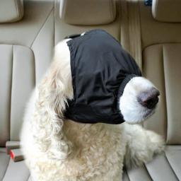 Dog Blinders Calming Cap, Máscara de olho, Nylon Shading, Pet Ansiedade, Focinho, Venda para Grooming, Acessórios Anti Car - Image 1