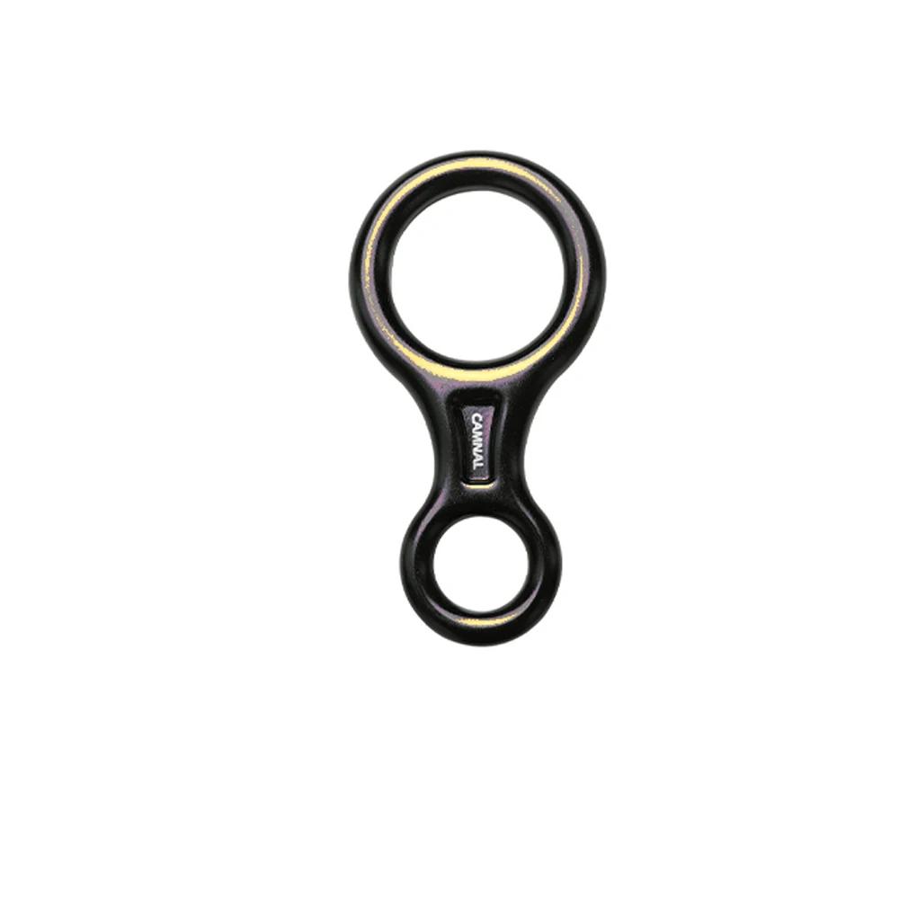Equipamento profissional do descender da escalada, Ferramenta simples Belay, Laranja protegendo o esporte ao ar livre - Image 1