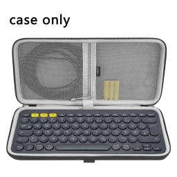 Geekria-K380 Teclado sem fio estojo, bolsa protetora de viagem para teclados compactos pequenos - Image 1