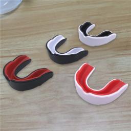Boca Guarda para Futebol Wrestling e Hóquei, Esportes Mouthguard, Gum Shield, Lacrosse, Contato Esporte Combate, 4PCs - Image 2