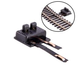 Trem Ferroviário Modelo Simulação Trilhos Caixa De Junção, faixa de alimentação, DIY Diorama Kits, HO Escala, 1:87 - Image 1
