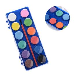 Kit pintura aquarela para estudantes e estudantes, tamanho pequeno, 12 cores - Image 4