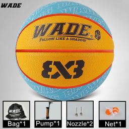 WADE Leather Basketball for Men, bola ao ar livre original para adulto, item de alta qualidade, tamanho oficial 7, PU - Image 4